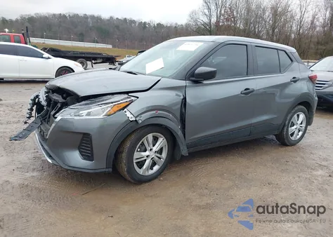 2025 Nissan Kicks Play S из США, поврежденный, VIN 3N1CP5BV4SL475920